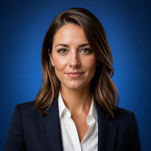 Gradient Blue background example
