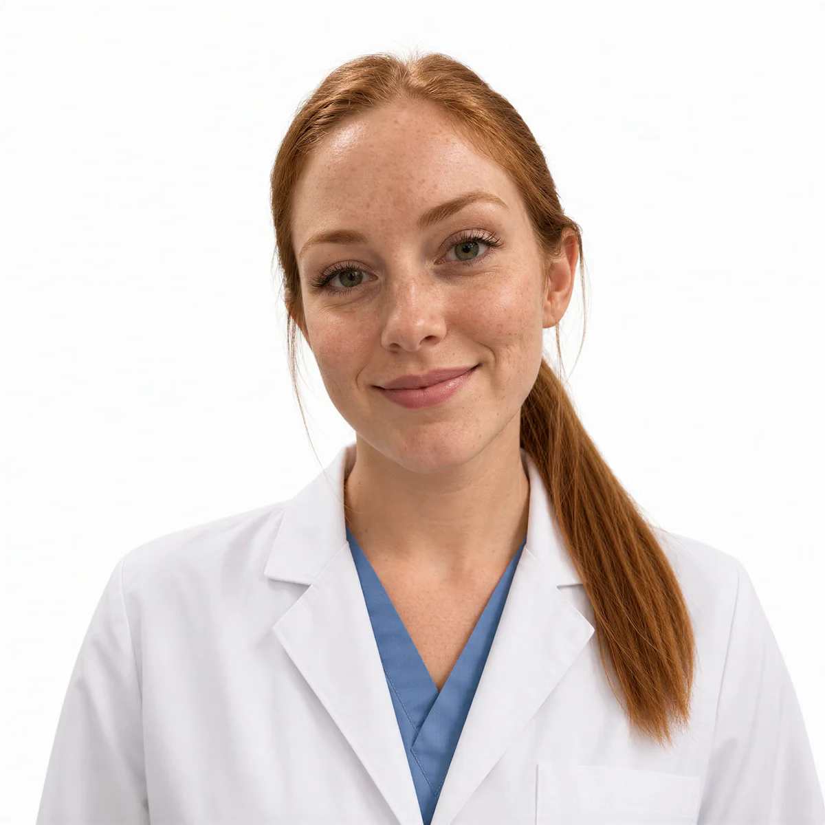 Selfie transformed into a Doctors headshot — Medical/Healthcare, Studio White